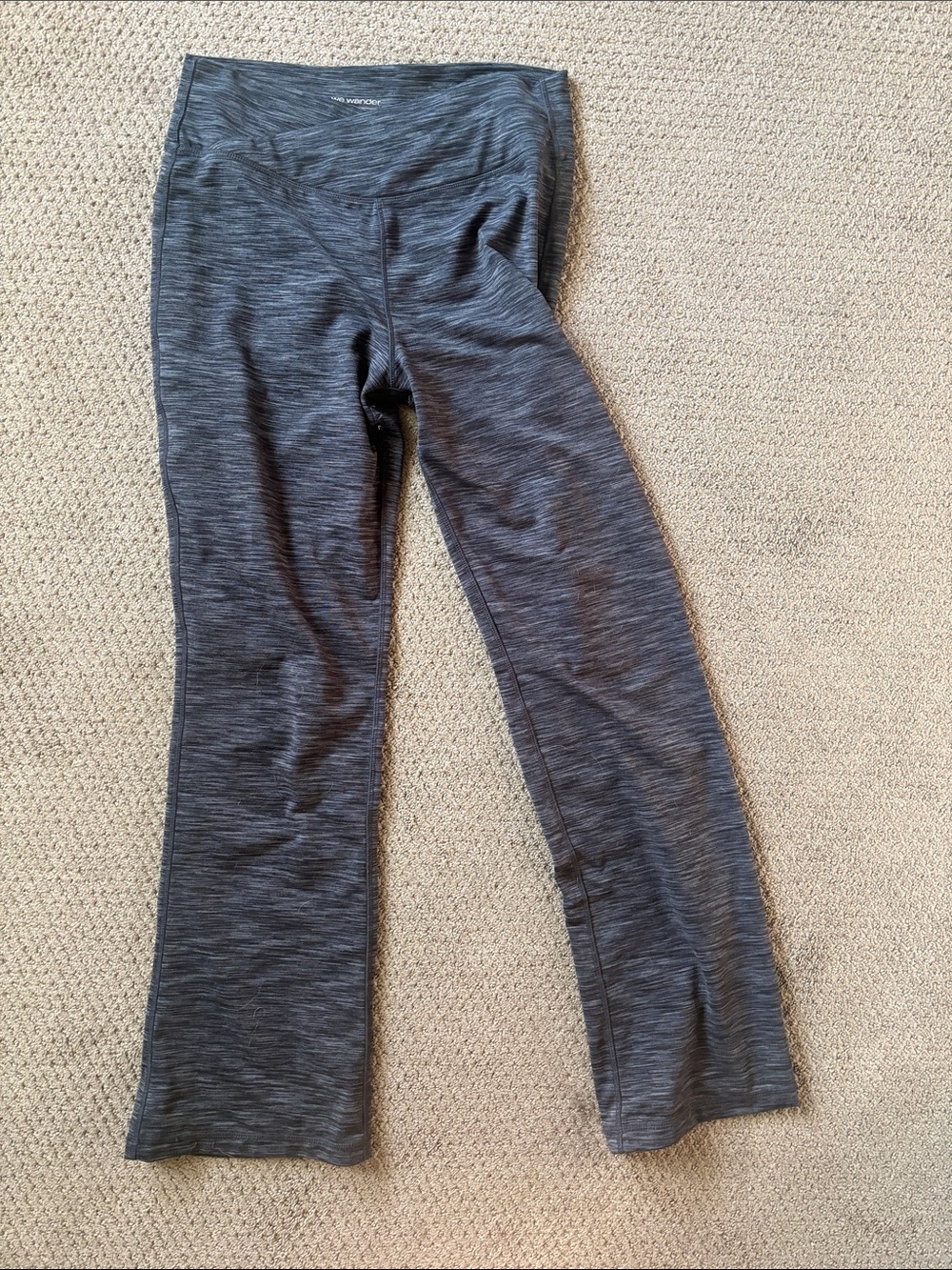 Athleta Girls' Charcoal Heather Leggings